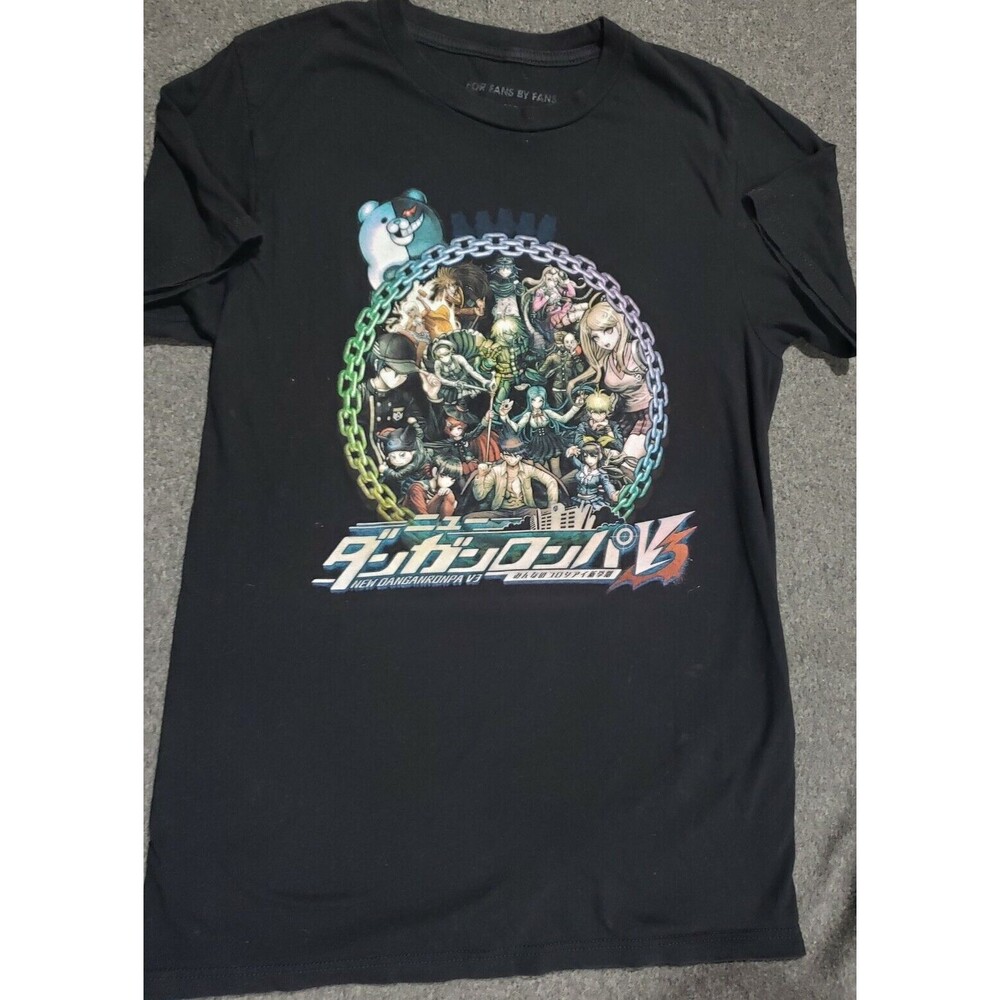 Danganronpa V3 Shirt Black Size XS For Fans By Fans Full Metal Alchemist